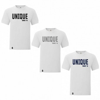 Unique Fitness Unisex Teeshirt - Black, Grey or Navy Print Options